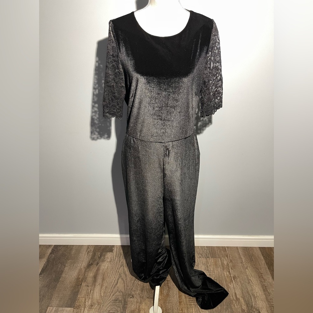Long‎ Tall Sally Black Pantsuit